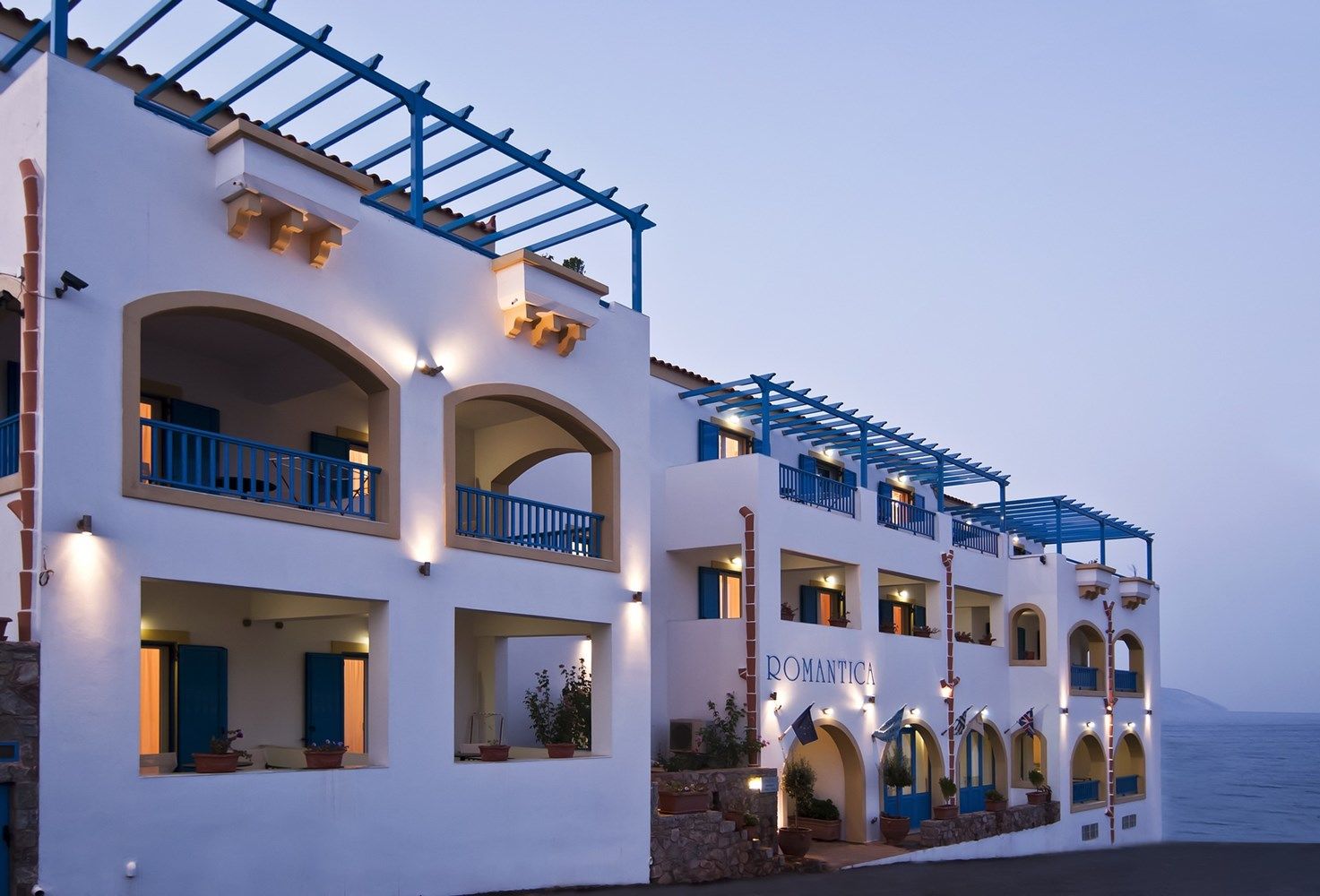 Romantica Hotel Agia Pelagia  Eksteriør bilde