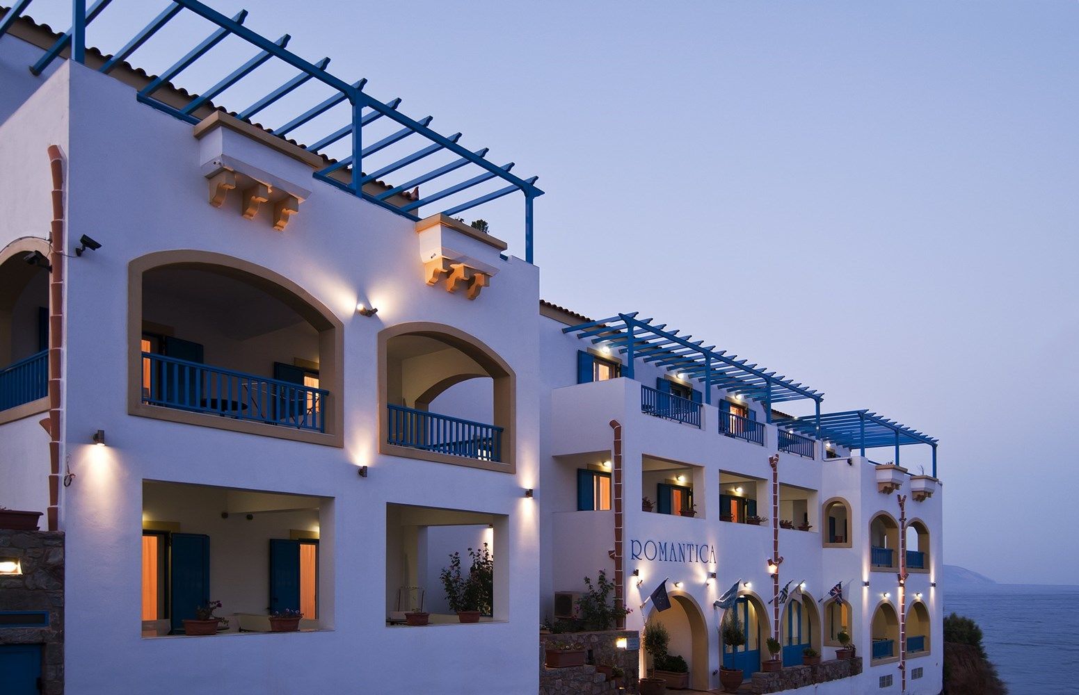 Romantica Hotel Agia Pelagia  Eksteriør bilde