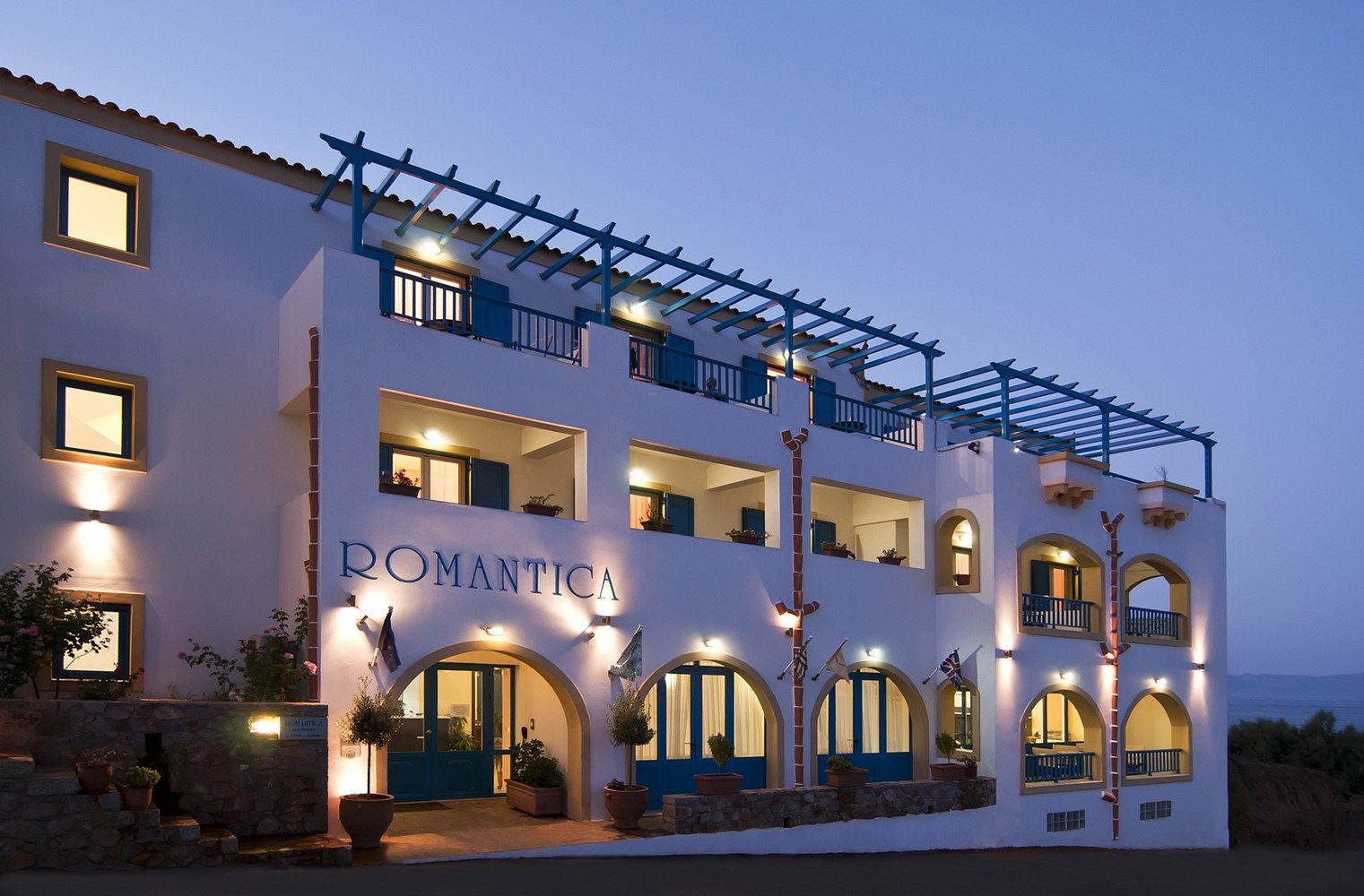 Romantica Hotel Agia Pelagia  Eksteriør bilde